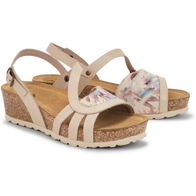 Avena Hallux-Sandale Keilabsatz - Beige - female - Size: 41 Avena Hallux-Sandale Keilabsatz - Beige - female - Size: 41
