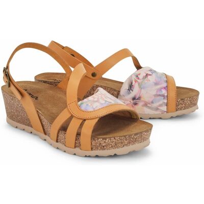 Avena Hallux-Sandale Keilabsatz - Orange - female - Size: 40 Avena Hallux-Sandale Keilabsatz - Orange - female - Size: 40