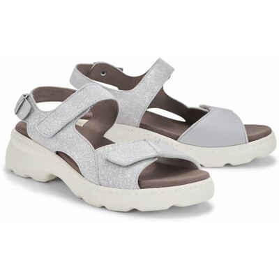 Avena Hallux-Klett Sandale Superstretch - Silber - female - Size: 36 Avena Hallux-Klett Sandale Superstretch - Silber - female - Size: 36