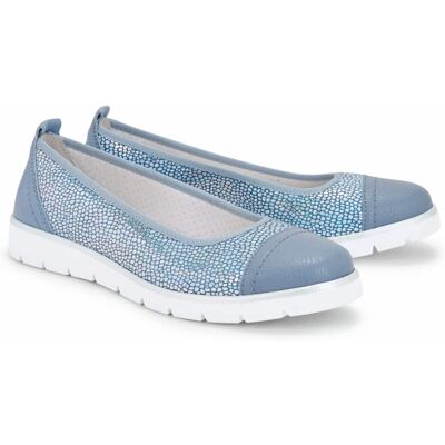Avena Hallux-Ballerina kombistark - Hellblau - female - Size: 39 Avena Hallux-Ballerina kombistark - Hellblau - female - Size: 39