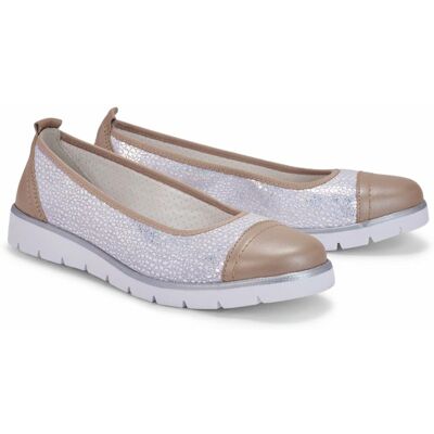 Avena Hallux-Ballerina kombistark - Beige - female - Size: 39 Avena Hallux-Ballerina kombistark - Beige - female - Size: 39