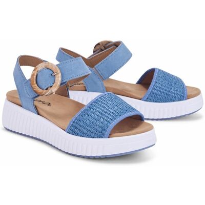 Avena Hallux-Sandale Bastflair - Hellblau - female - Size: 38 Avena Hallux-Sandale Bastflair - Hellblau - female - Size: 38
