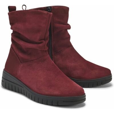 Avena Hallux-Soft Stiefelette Luftpolster - Bordeaux - female - Size: 37 Avena Hallux-Soft Stiefelette Luftpolster - Bordeaux - female - Size: 37