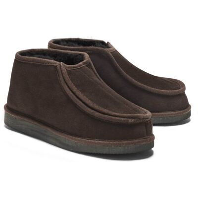 Avena Lammfell-Hausschuh - Braun - female - Size: 40 Avena Lammfell-Hausschuh - Braun - female - Size: 40