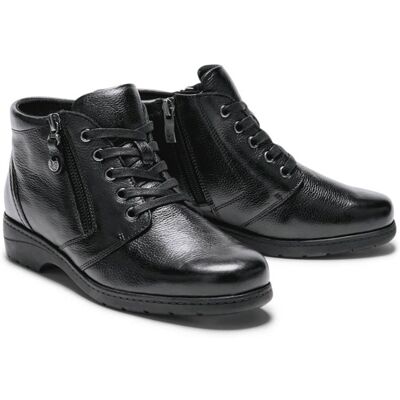 Avena Doppel-Reißverschluss Schnürer - Schwarz - female - Size: 39 Avena Doppel-Reißverschluss Schnürer - Schwarz - female - Size: 39