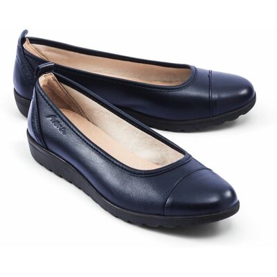 Avena Hallux-Ballerina Extraleicht - Marine - female - Size: 39 Avena Hallux-Ballerina Extraleicht - Marine - female - Size: 39