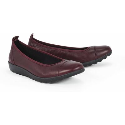 Avena Hallux-Ballerina Extraleicht - Bordeaux - female - Size: 39 Avena Hallux-Ballerina Extraleicht - Bordeaux - female - Size: 39