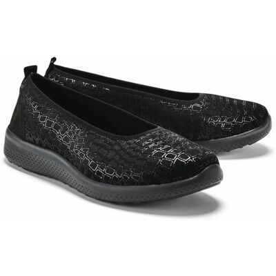 Avena Hallux-Ballerina Superstretch Weite - Schwarz - female - Size: 42 Avena Hallux-Ballerina Superstretch Weite - Schwarz - female - Size: 42