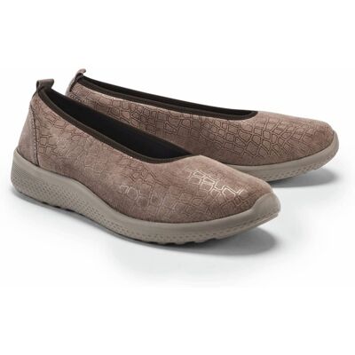 Avena Hallux-Ballerina Superstretch Weite - Taupe - female - Size: 40 Avena Hallux-Ballerina Superstretch Weite - Taupe - female - Size: 40