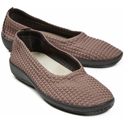 Avena Hallux-Softslipper - Taupe - female - Size: 37 Avena Hallux-Softslipper - Taupe - female - Size: 37