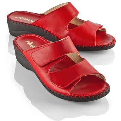 Avena Supersoft-Pantolette - Rot - female - Size: 36 Avena Supersoft-Pantolette - Rot - female - Size: 36