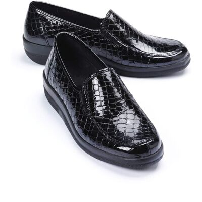 Avena Thermoleicht-Lack-Slipper - Schwarz - female - Size: 37 Avena Thermoleicht-Lack-Slipper - Schwarz - female - Size: 37