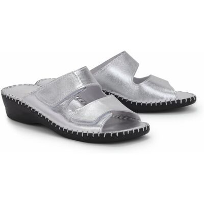 Avena Supersoft-Pantolette - Silber - female - Size: 42 Avena Supersoft-Pantolette - Silber - female - Size: 42