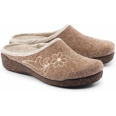 Avena Federleicht-Filz-Pantolette - Beige - female - Size: 39 Avena Federleicht-Filz-Pantolette - Beige - female - Size: 39