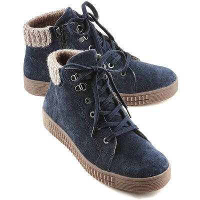 Avena Thermo-Boots Reißverschluss - Marine - female - Size: 36 Avena Thermo-Boots Reißverschluss - Marine - female - Size: 36