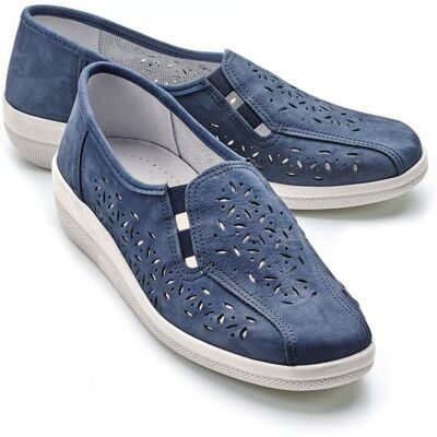 Avena Luftpolster-Bequemslipper - Jeansblau - female - Size: 41 Avena Luftpolster-Bequemslipper - Jeansblau - female - Size: 41