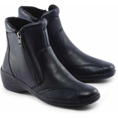 Avena Hallux-City-Stiefelette - Blau - female - Size: 37 Avena Hallux-City-Stiefelette - Blau - female - Size: 37