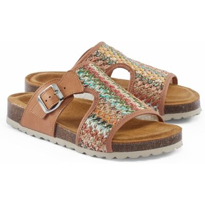 Avena Naturform-Pantolette - Cognac - female - Size: 42 Avena Naturform-Pantolette - Cognac - female - Size: 42