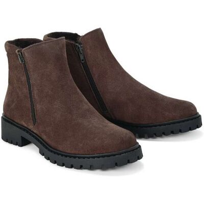 Avena Hallux-Stiefelette Kuschelweich - Schokobraun - female - Size: 40 Avena Hallux-Stiefelette Kuschelweich - Schokobraun - female - Size: 40