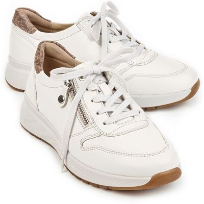Fidelio Hallux-Sneaker Reißverschluss - Weiß - female - Size: 42 Fidelio Hallux-Sneaker Reißverschluss - Weiß - female - Size: 42