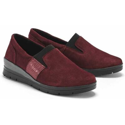 Avena Hallux-Slipper Keilabsatz - Weinrot - female - Size: 39 Avena Hallux-Slipper Keilabsatz - Weinrot - female - Size: 39