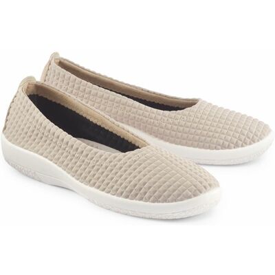 Avena Hallux-Softslipper Sommerfrisch - Beige - female - Size: 37 Avena Hallux-Softslipper Sommerfrisch - Beige - female - Size: 37