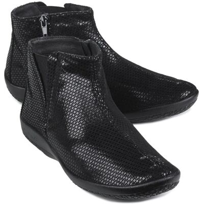 Avena Hallux-Soft-Stiefelette - Schwarz - female - Size: 38 Avena Hallux-Soft-Stiefelette - Schwarz - female - Size: 38