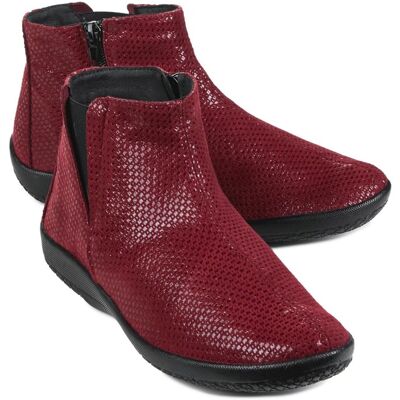 Avena Hallux-Soft-Stiefelette - Bordeaux - female - Size: 36 Avena Hallux-Soft-Stiefelette - Bordeaux - female - Size: 36