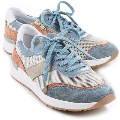 Avena Hallux-Sneaker Multicolor - Blau-Rosé - female - Size: 39 Avena Hallux-Sneaker Multicolor - Blau-Rosé - female - Size: 39