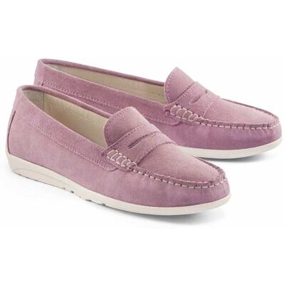 Avena Bequem-Mokassin Flexibel - Flieder - female - Size: 36 Avena Bequem-Mokassin Flexibel - Flieder - female - Size: 36