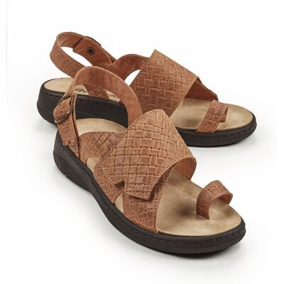 Avena Hallux-Sandale Weichtritt - Braun - female - Size: 37 Avena Hallux-Sandale Weichtritt - Braun - female - Size: 37