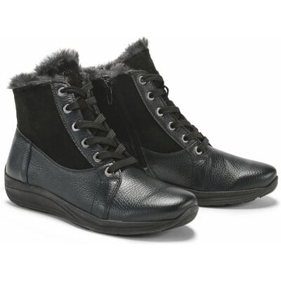 Avena Freizeit-Stiefelette Kuschelwarm - Schwarz - female - Size: 42 Avena Freizeit-Stiefelette Kuschelwarm - Schwarz - female - Size: 42