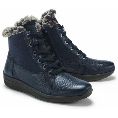 Avena Freizeit-Stiefelette Kuschelwarm - Blau - female - Size: 40 Avena Freizeit-Stiefelette Kuschelwarm - Blau - female - Size: 40
