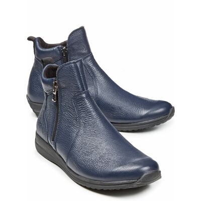 Avena Hirschleder-Stiefel Komfort - Blau - female - Size: 37 Avena Hirschleder-Stiefel Komfort - Blau - female - Size: 37