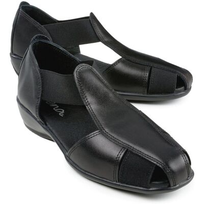 Avena Superflex-Sandalenschuh - Schwarz - female - Size: 39 Avena Superflex-Sandalenschuh - Schwarz - female - Size: 39