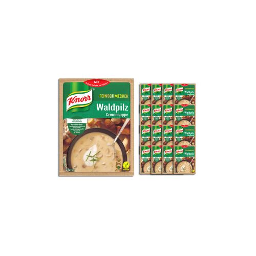 Knorr Feinschmecker Waldpilz Cremesuppe 16x48G