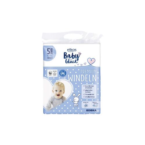 elkos Baby Glück Premium Windeln 5 Junior 11-16KG 36ST
