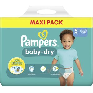 Pampers Baby Dry Windeln Gr.5 Junior 11-16KG Maxi Pack 90ST