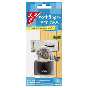 Gut & Günstig Vorhängeschloss 1ST Gut & Günstig Vorhängeschloss 1ST