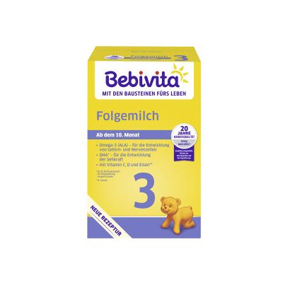 Bebivita 3 Folgemilch ab 10.Monat 500g Bebivita 3 Folgemilch ab 10.Monat 500g