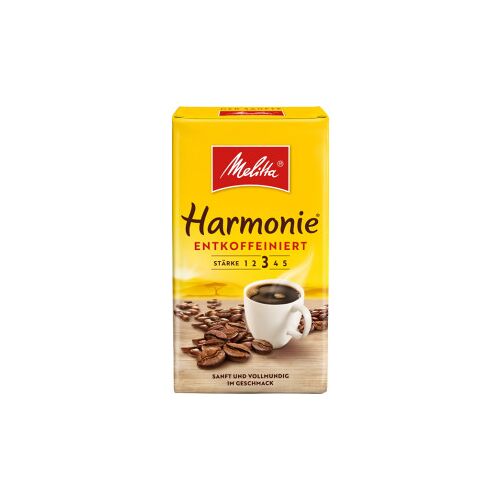 Melitta Kaffee Harmonie entkoffeiniert gemahlen 500G