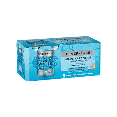 Fever-Tree Fever Tree Mediterranean Tonic Water 8x 150ML Dose Fever-Tree Fever Tree Mediterranean Tonic Water 8x 150ML Dose