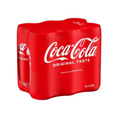 Coca-Cola 6x 0,33L Dose Coca-Cola 6x 0,33L Dose