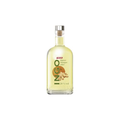Weis Ingo Ingwer-Orangen Likör 20% 0,5L