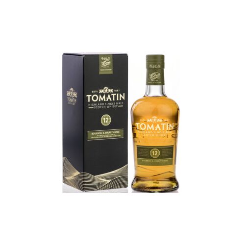 Tomatin Whisky 12 Jahre 43% 0,7L