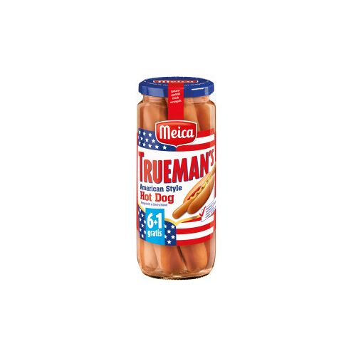 Meica 6+1 Trueman's American Style Hot Dog 540G