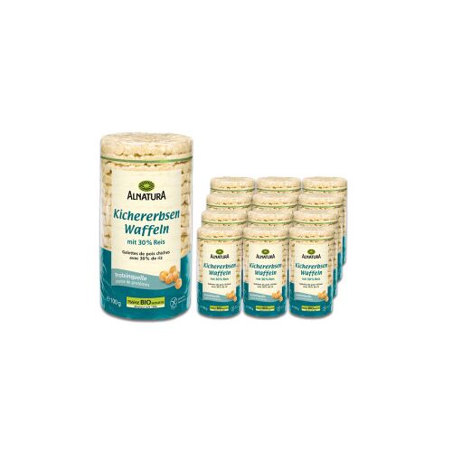 Alnatura Bio Kichererbsenwaffeln 12x100G