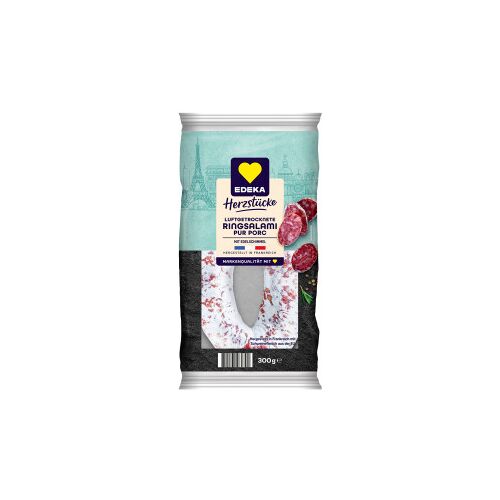 EDEKA Herzstücke Luftgetrocknete Ringsalami Pur Pork 300G