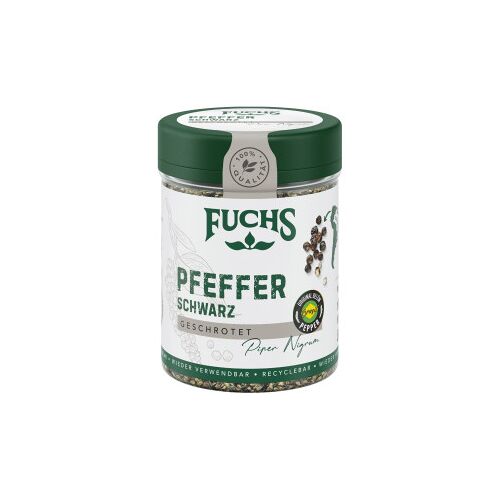 Fuchs Pfeffer schwarz geschrotet 60G