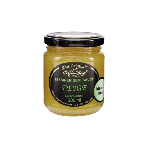 Wolfram Berge Tessiner Senfsauce Feige 200ML